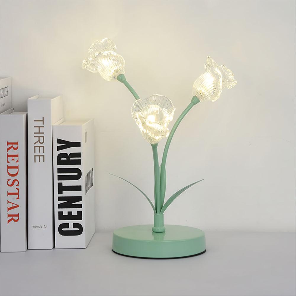 Aurdoril Whimsical Glass Table Lamp
