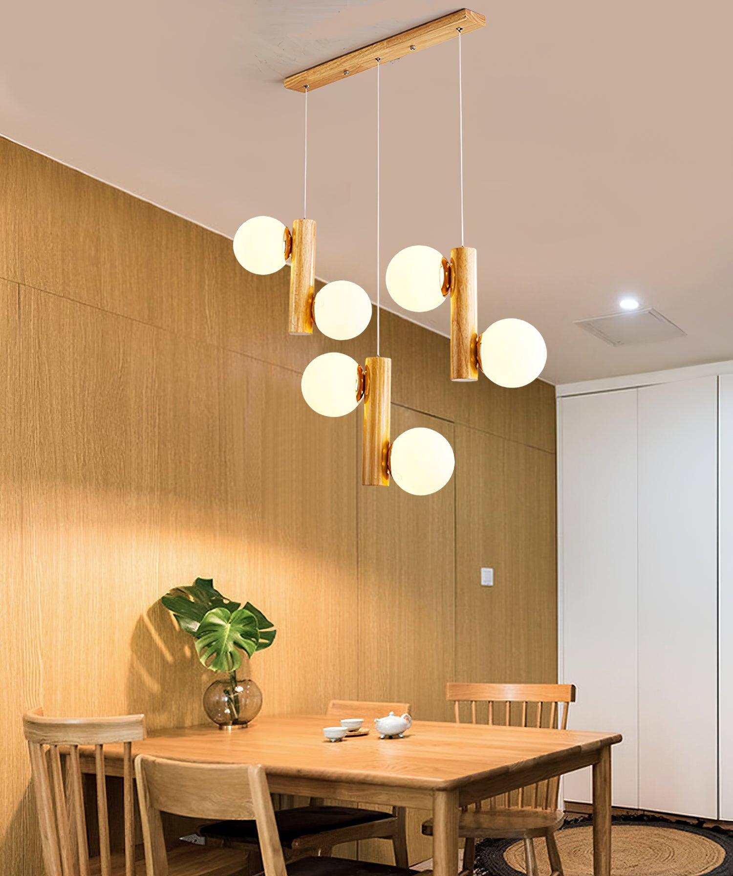 Solstica Wood Classic Pendant Lamp