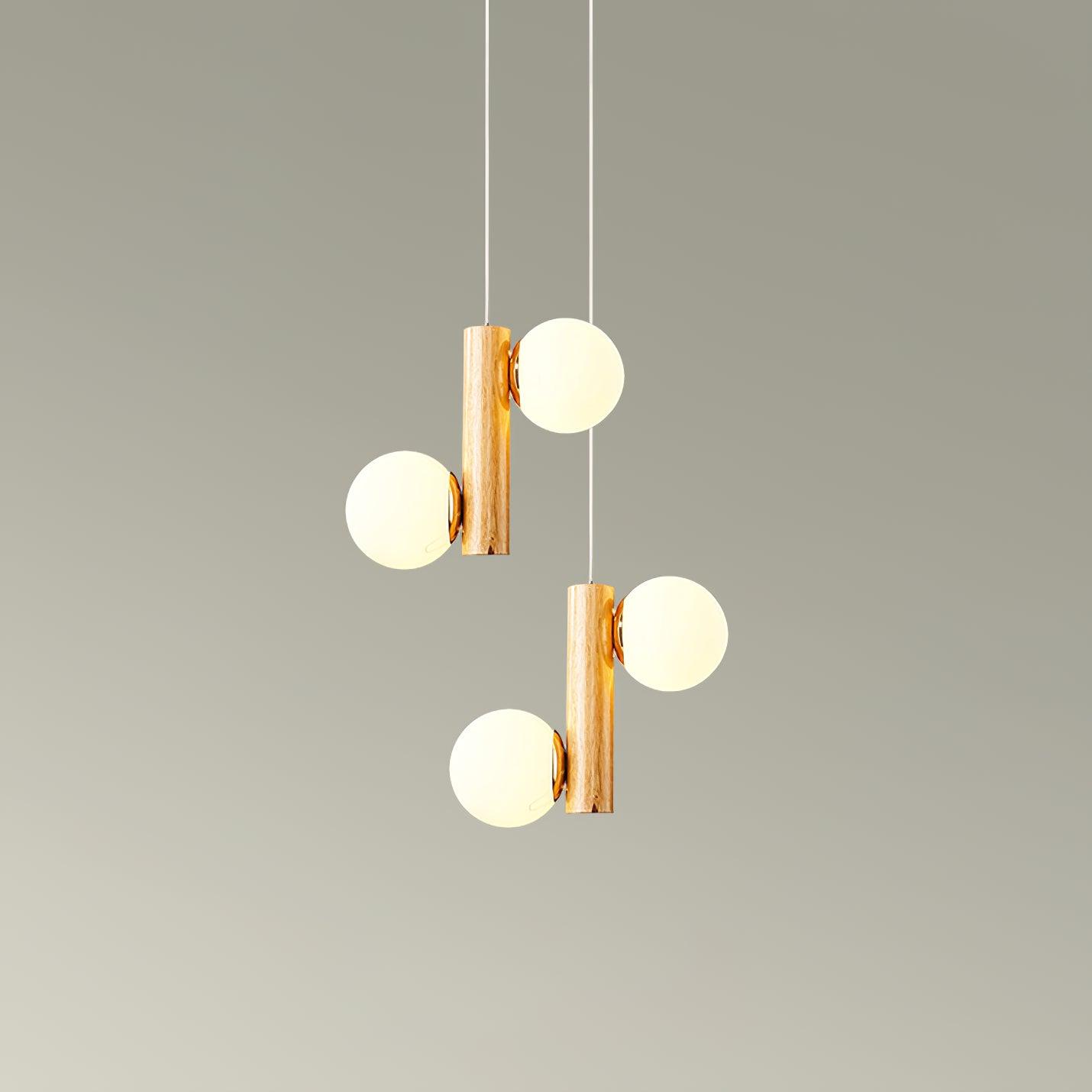 Solstica Wood Classic Pendant Lamp