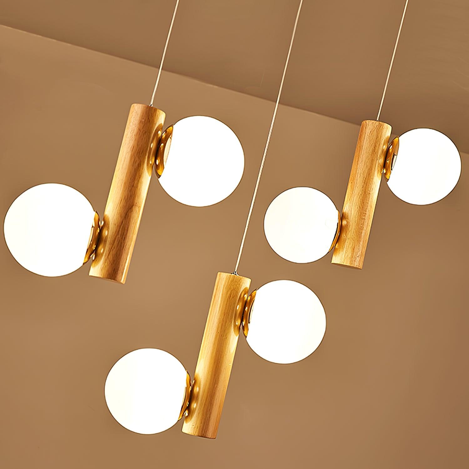 Solstica Wood Classic Pendant Lamp
