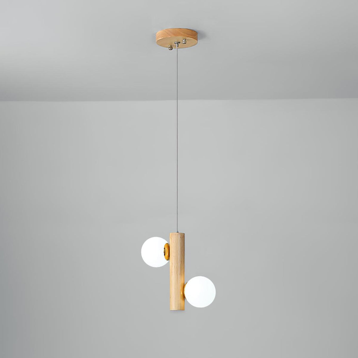 Solstica Wood Classic Pendant Lamp