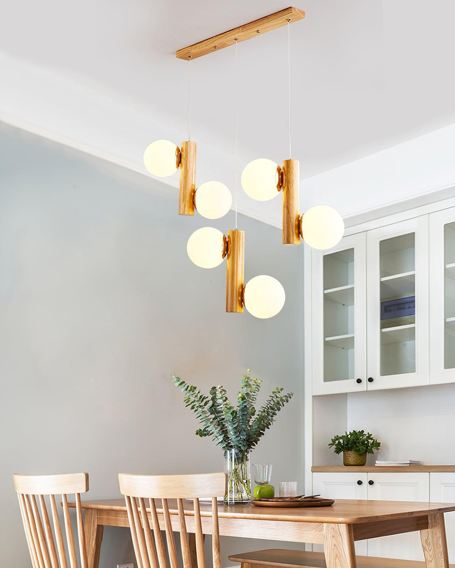 Solstica Wood Classic Pendant Lamp