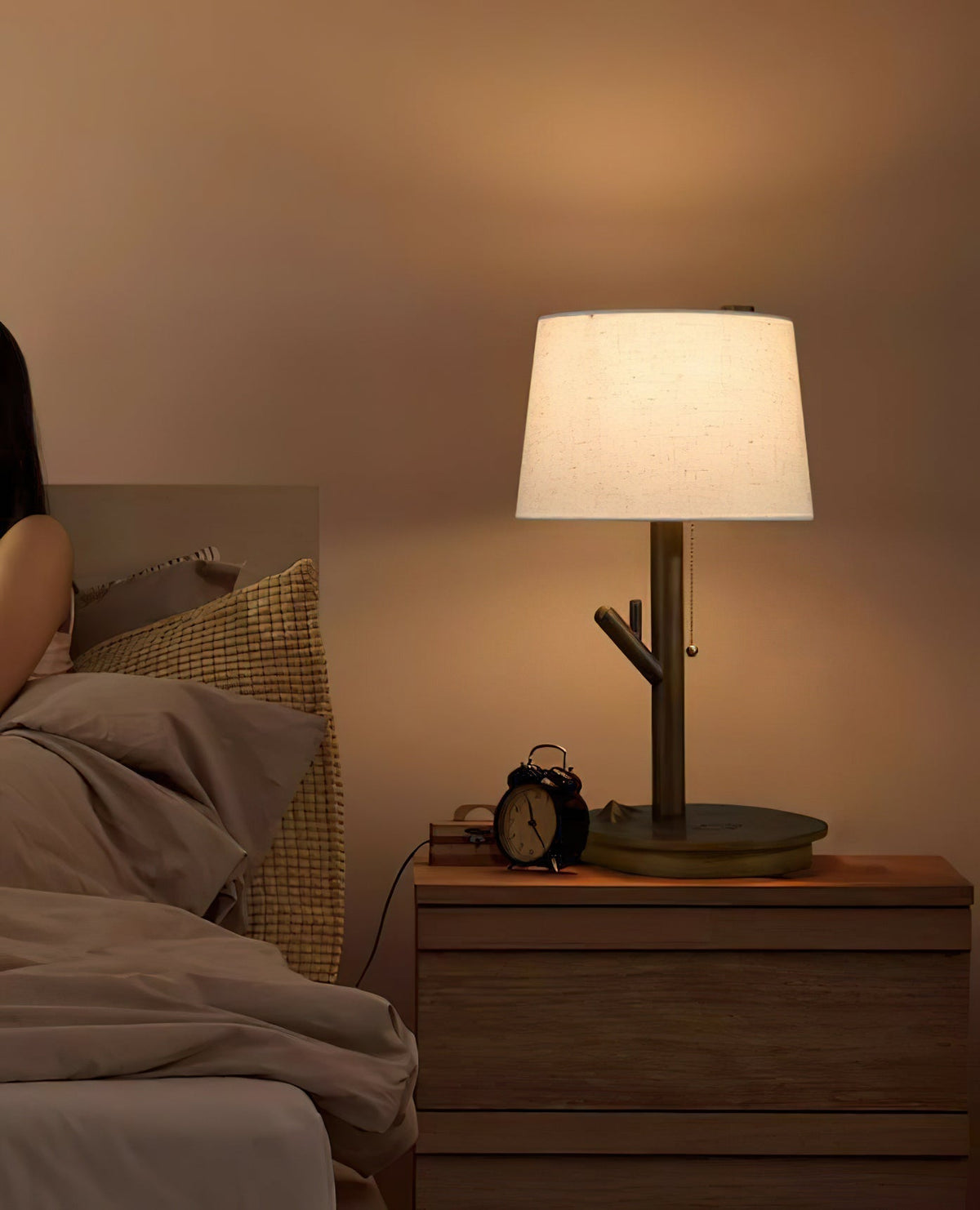 Branch Rustic Wood Table Lamp