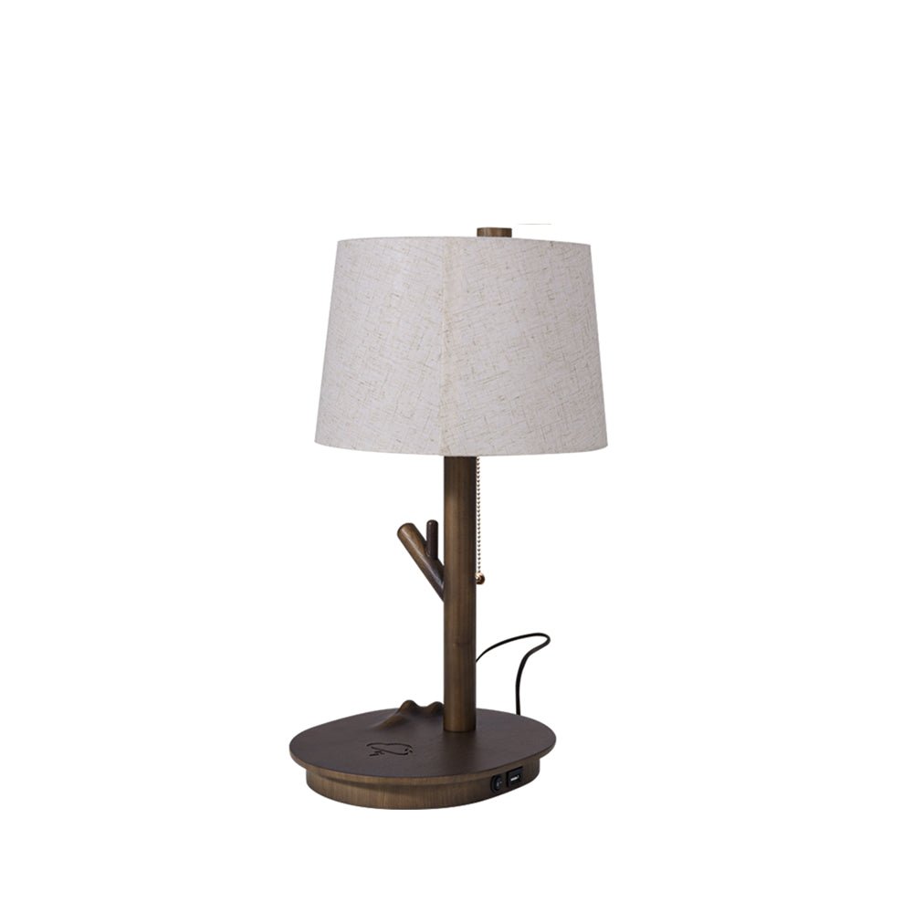 Branch Rustic Wood Table Lamp