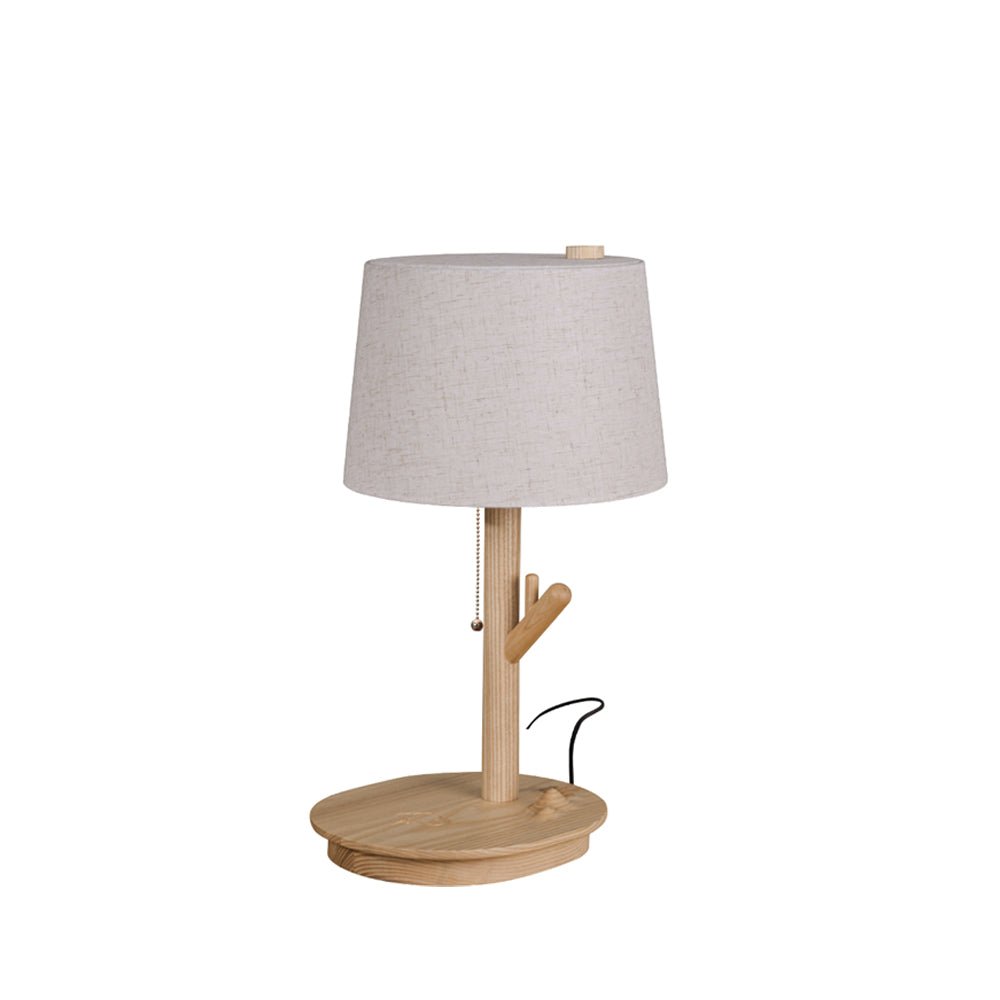 Branch Rustic Wood Table Lamp