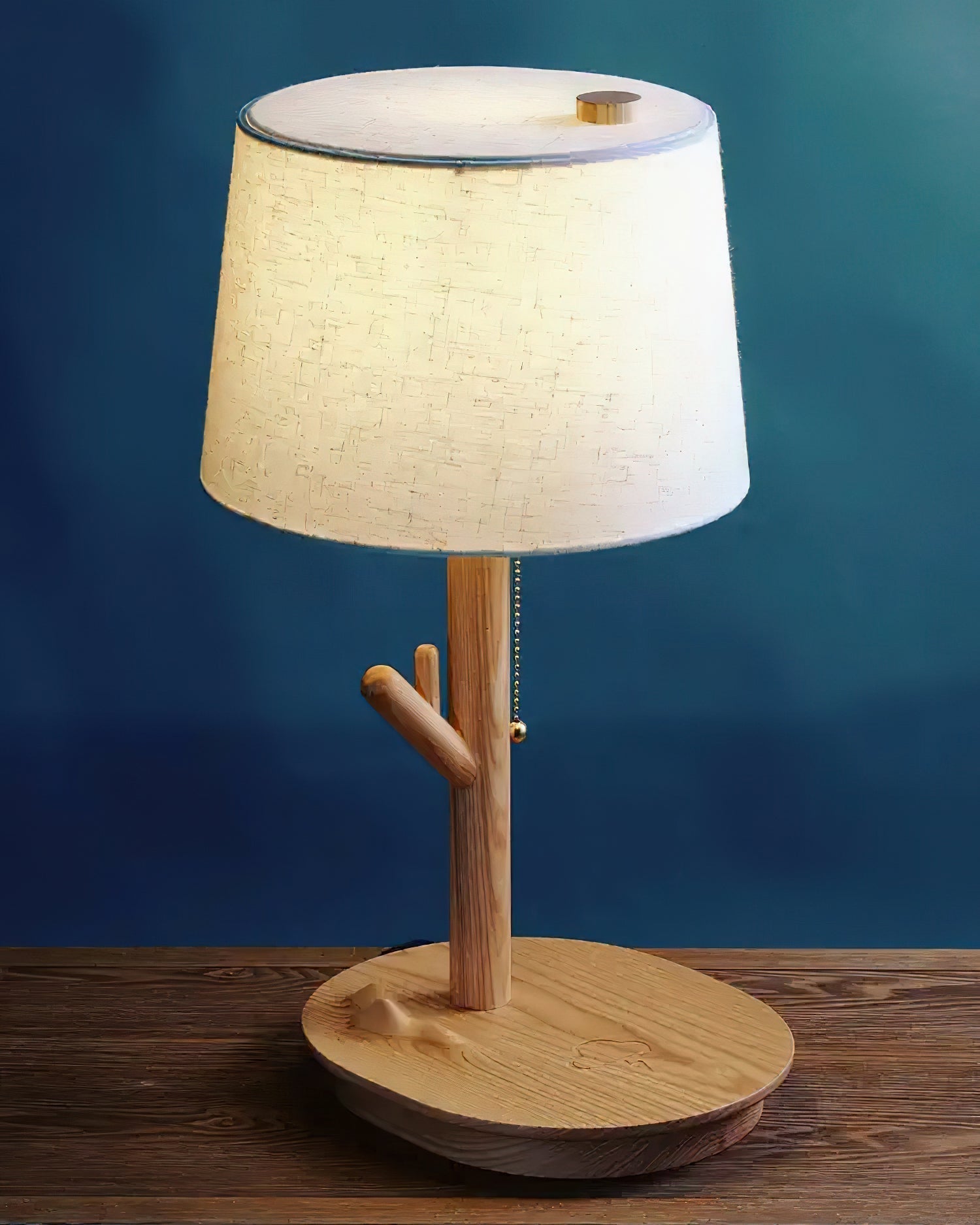 Branch Rustic Wood Table Lamp