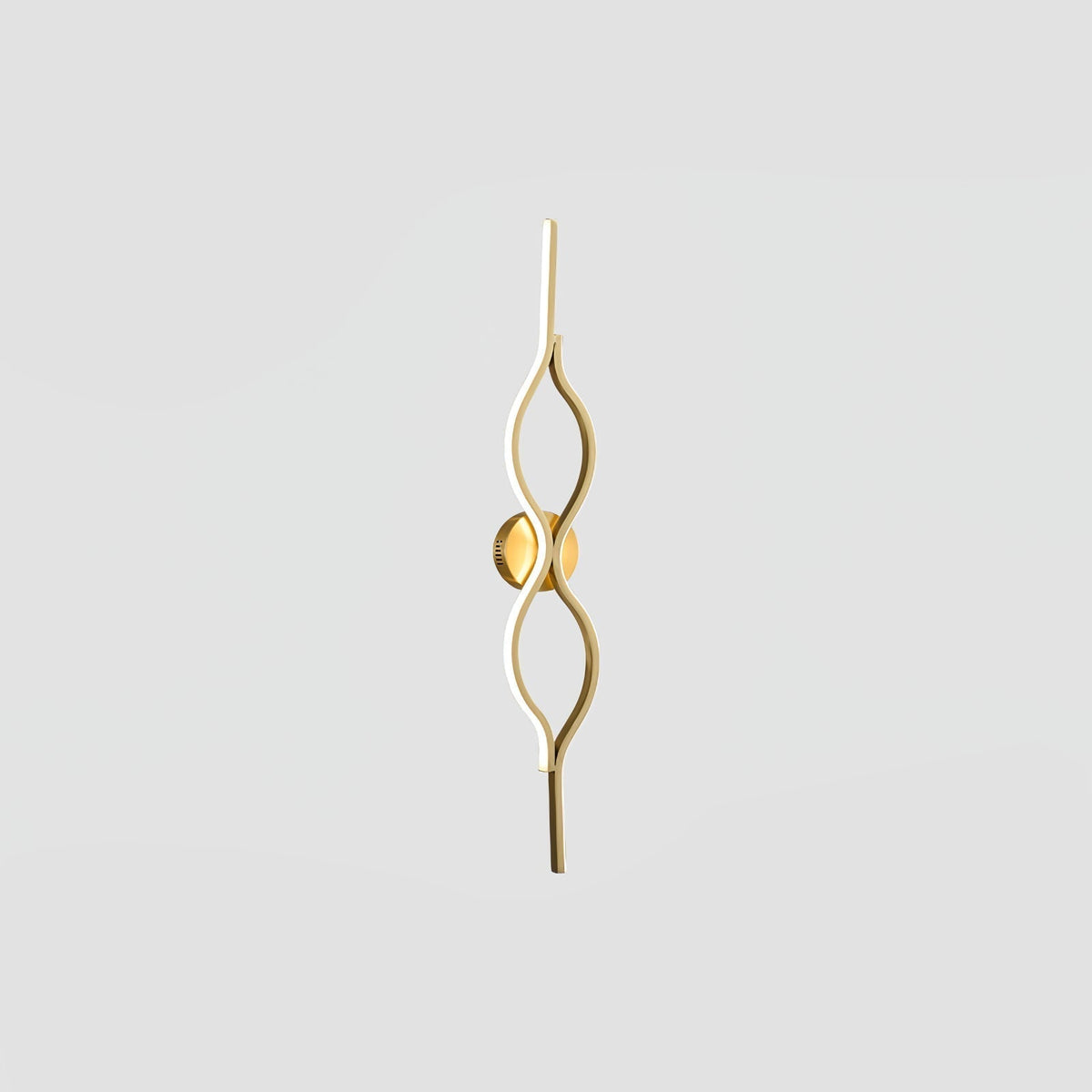 Myvenen Classic Twist Brass Wall Light