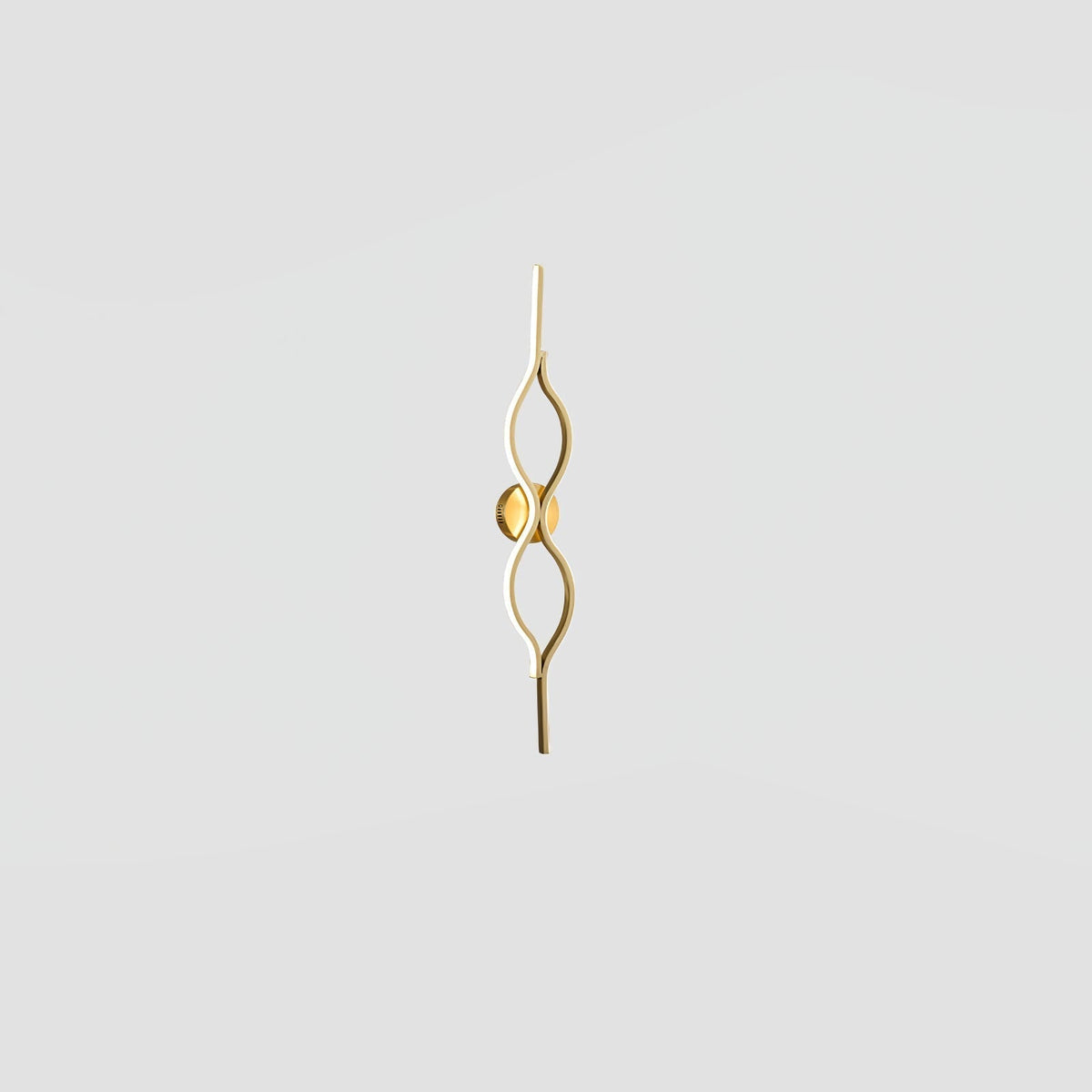 Myvenen Classic Twist Brass Wall Light