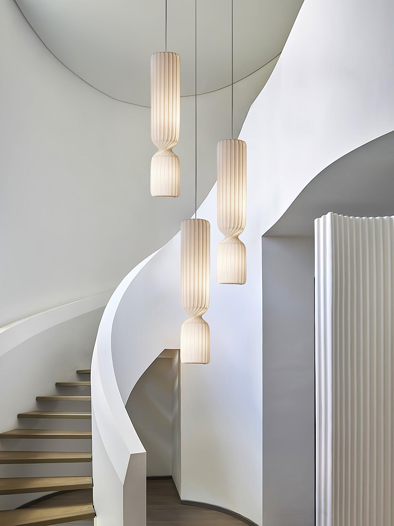 Twist Minimalist PVC Pendant Lamp