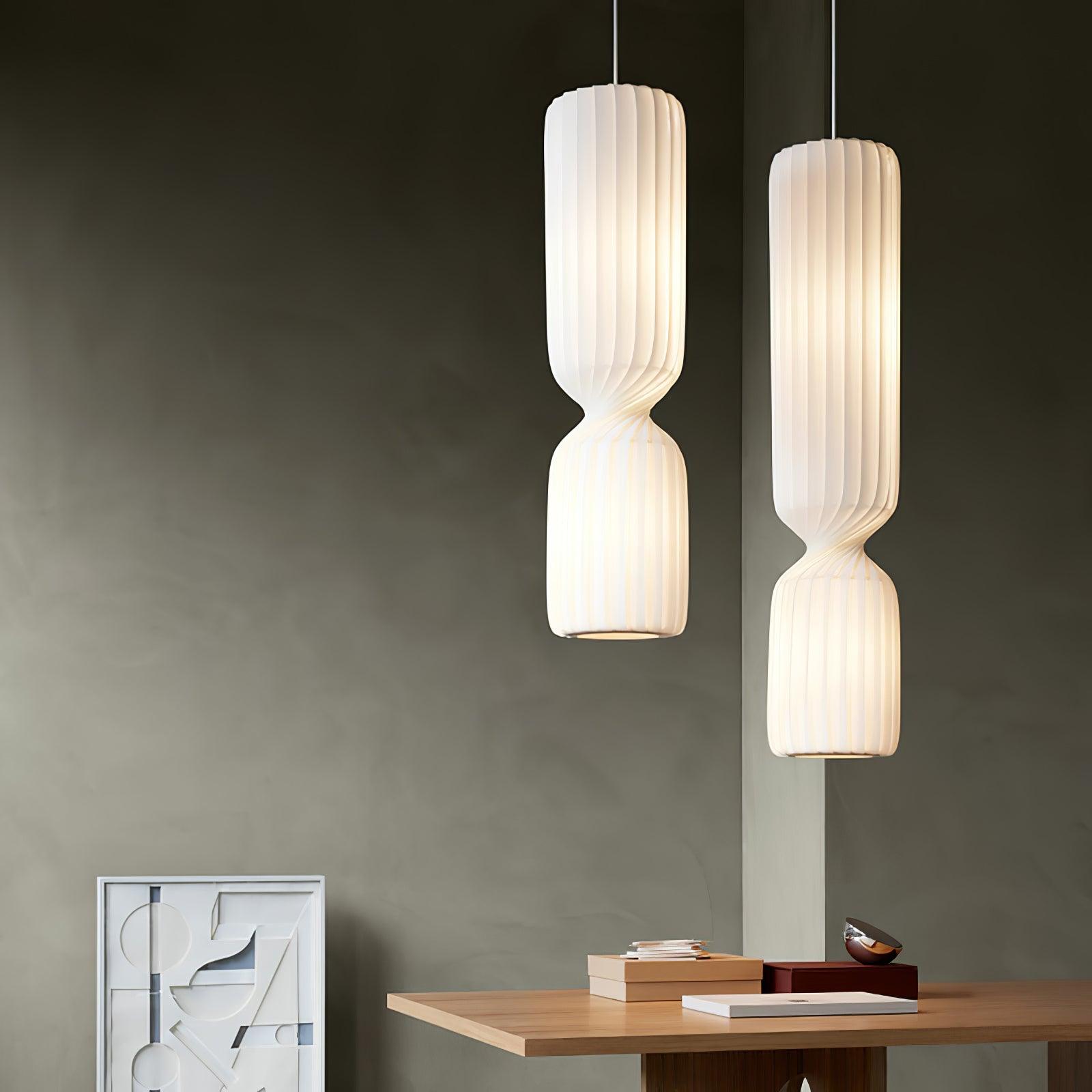 Twist Minimalist PVC Pendant Lamp