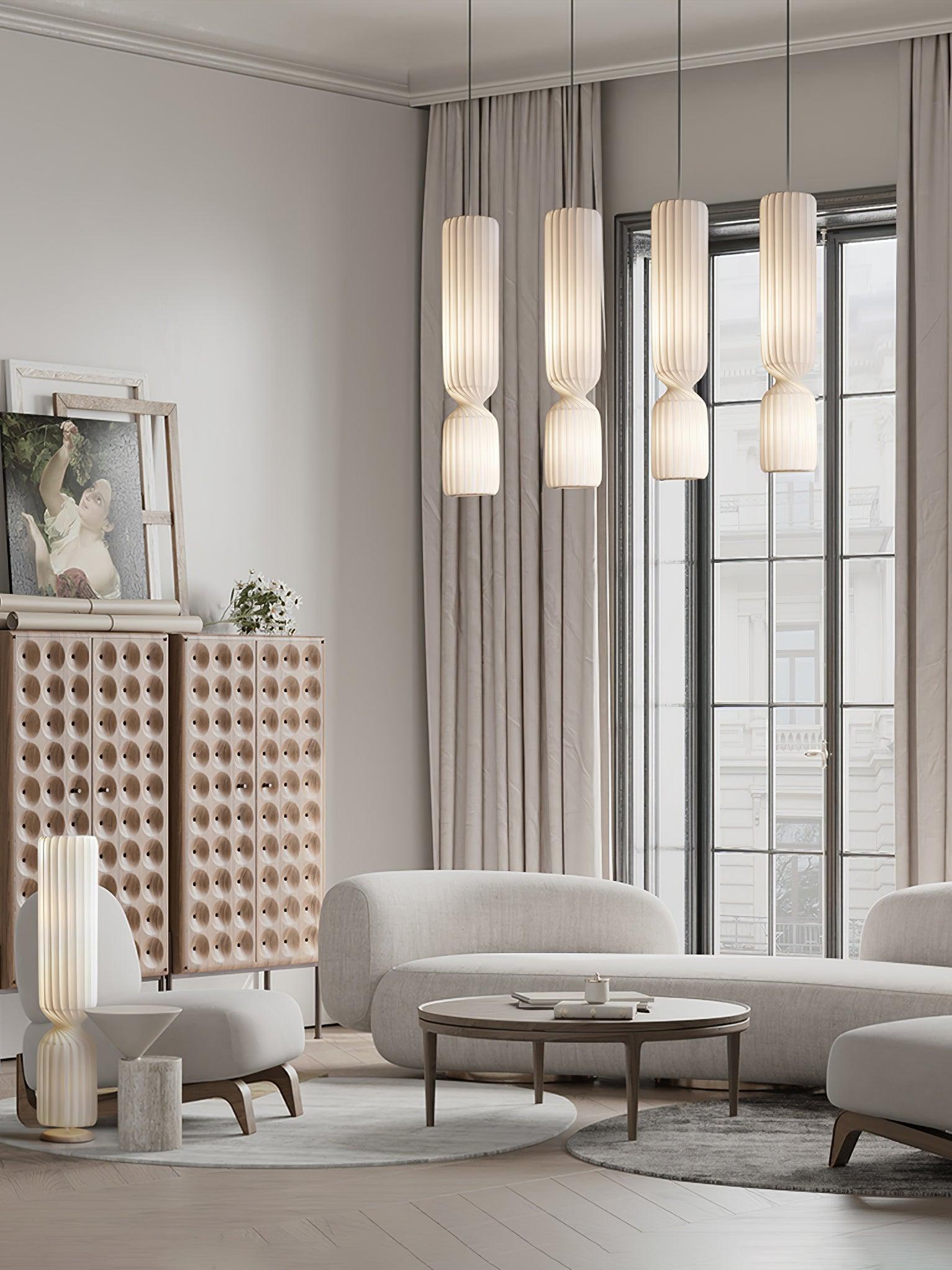 Twist Minimalist PVC Pendant Lamp