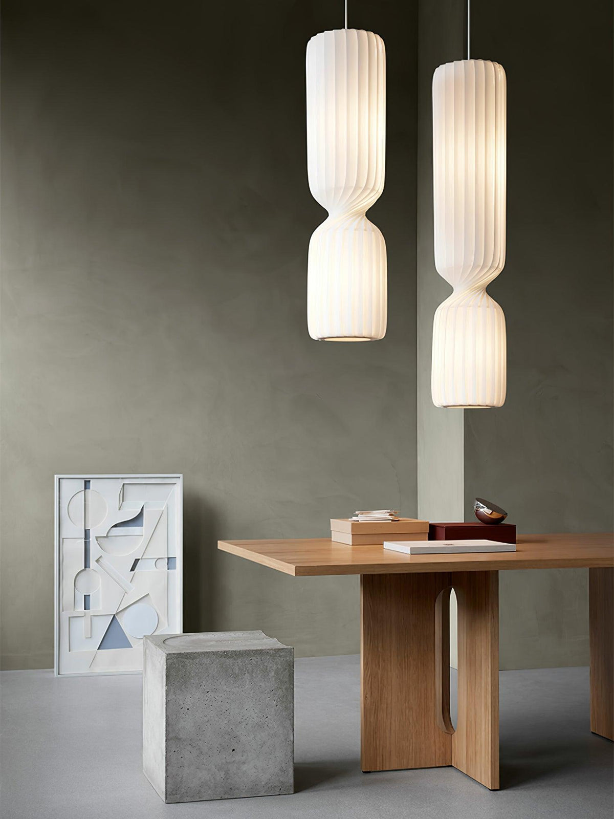 Twist Minimalist PVC Pendant Lamp