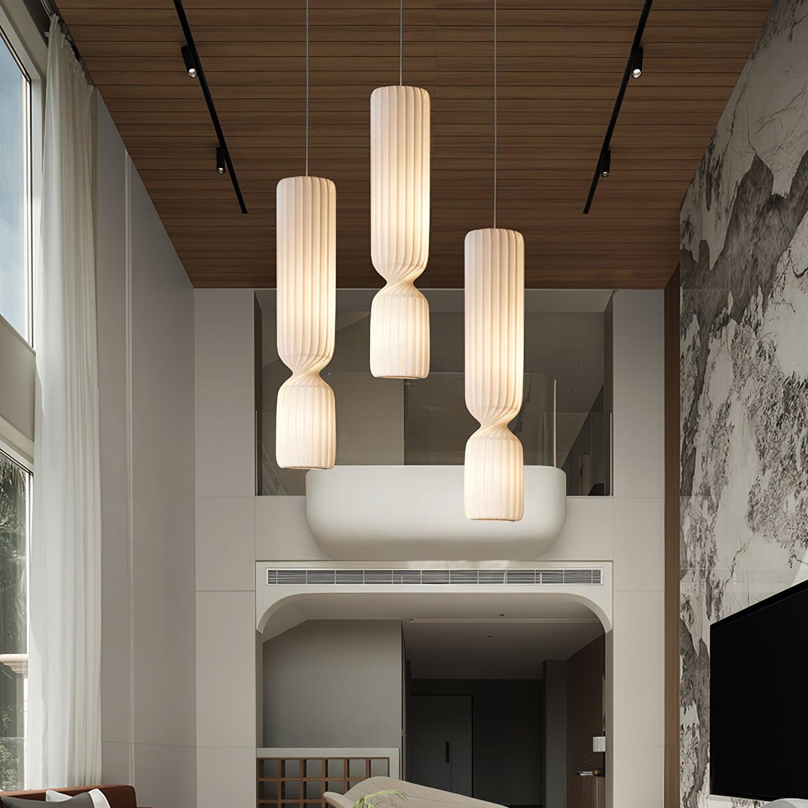 Twist Minimalist PVC Pendant Lamp
