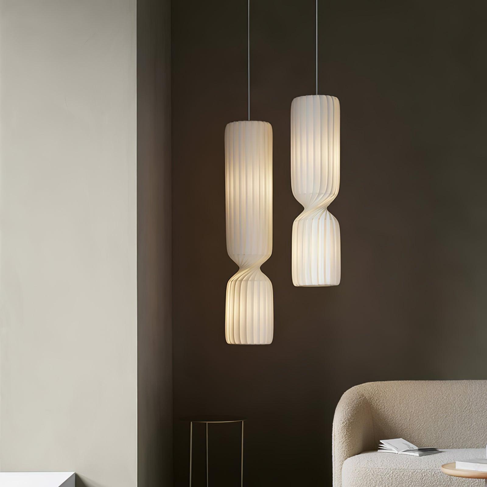 Twist Minimalist PVC Pendant Lamp