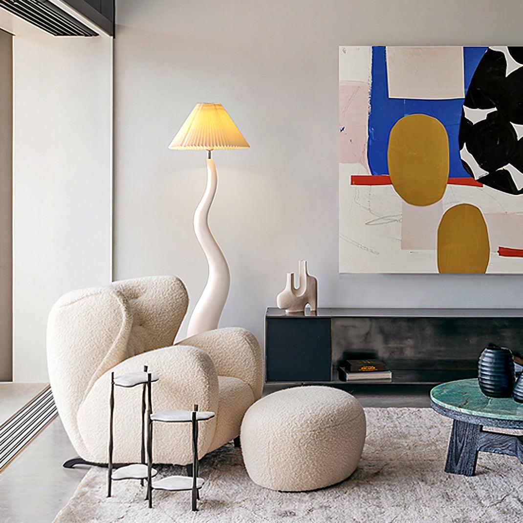 Bexyn Resin Fabric Floor Lamp