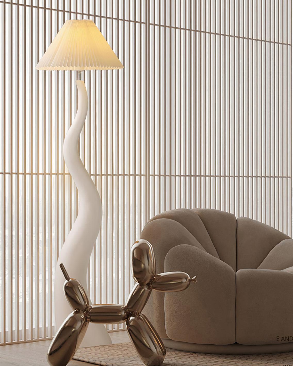 Bexyn Resin Fabric Floor Lamp