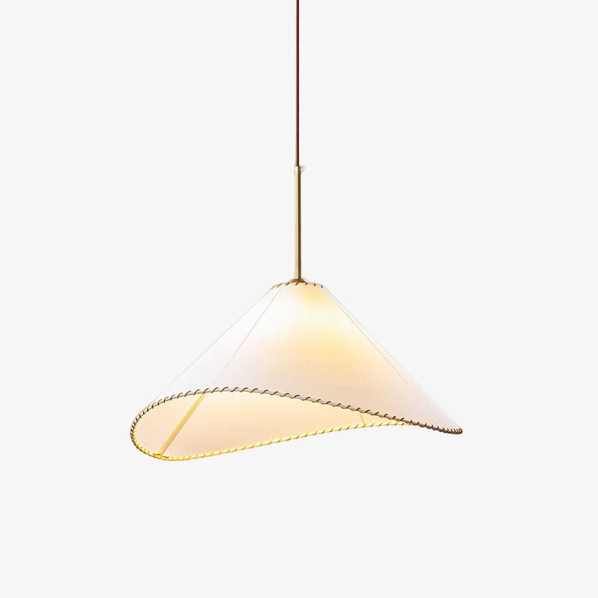 Aursoreth Nordic Twisted Shade Fabric Pendant Lamp