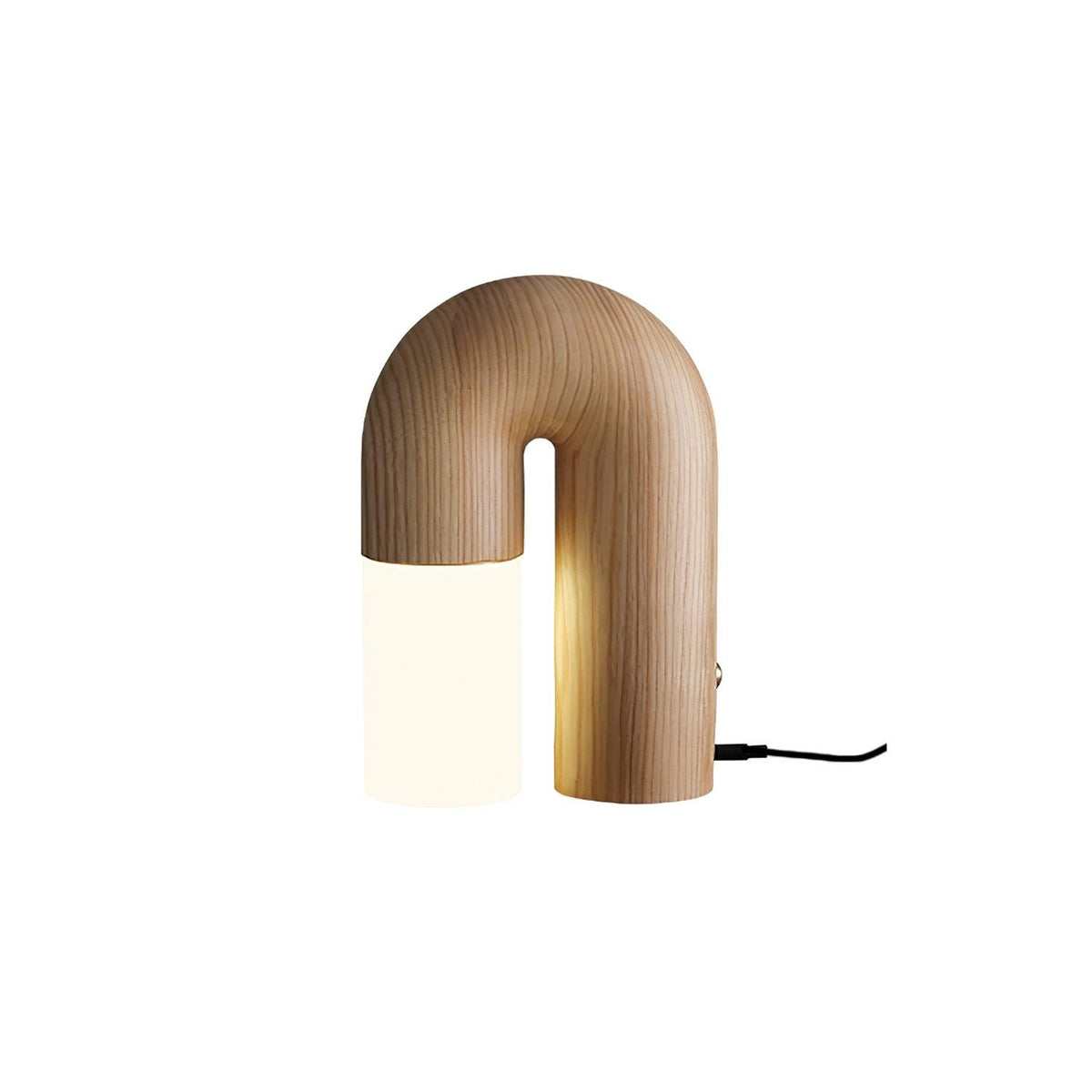 Arch Fashion Wood Table Lamp