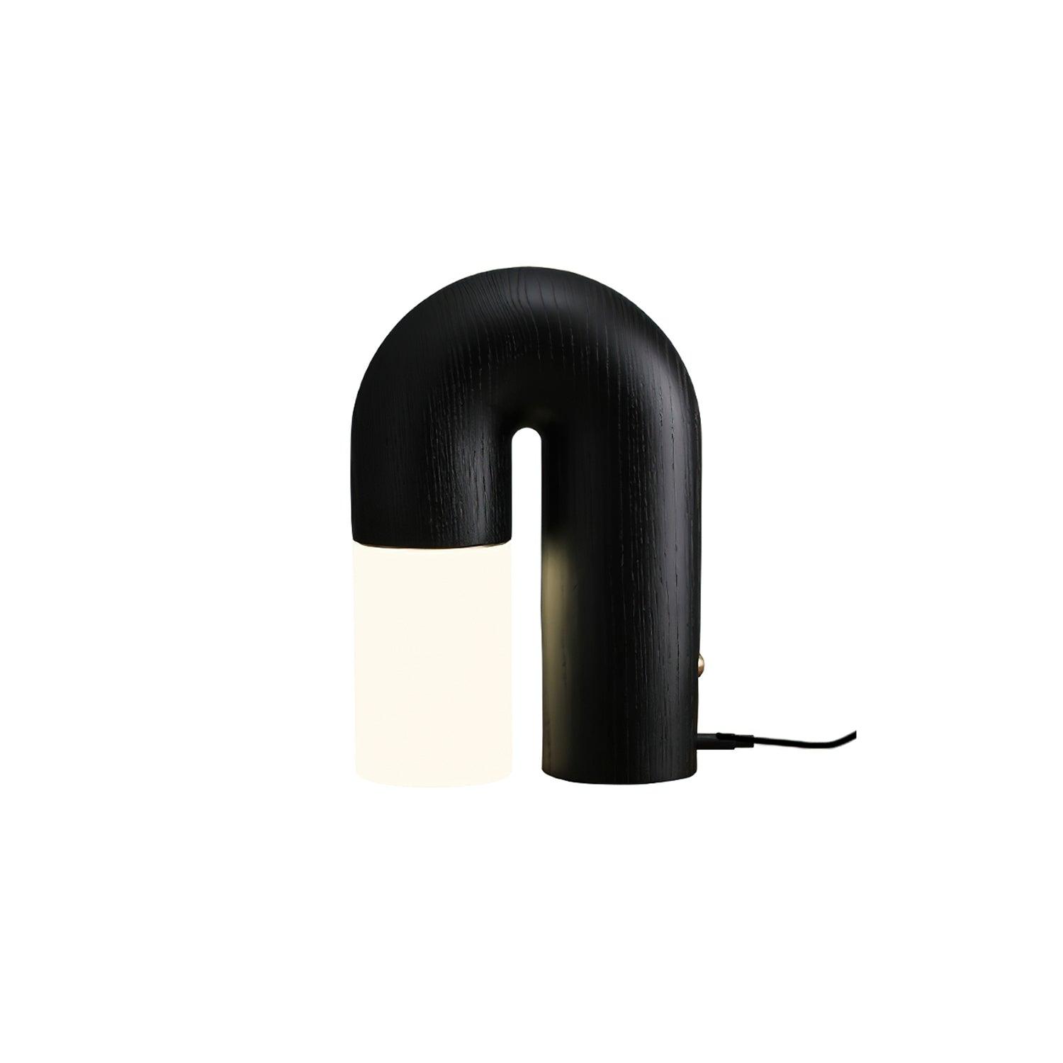 Arch Fashion Wood Table Lamp