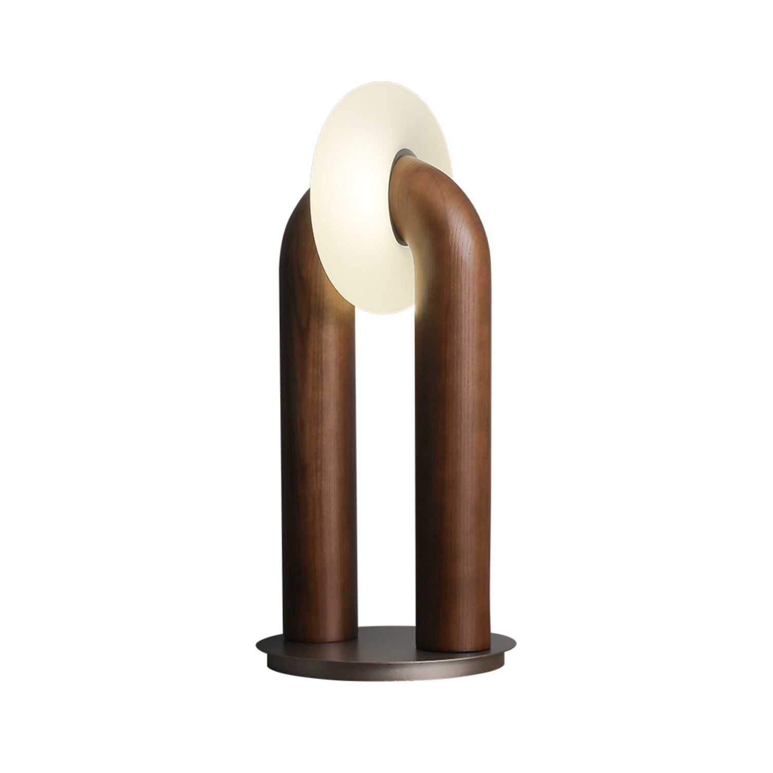 Elvelelia Vintage Wood Table Lamp