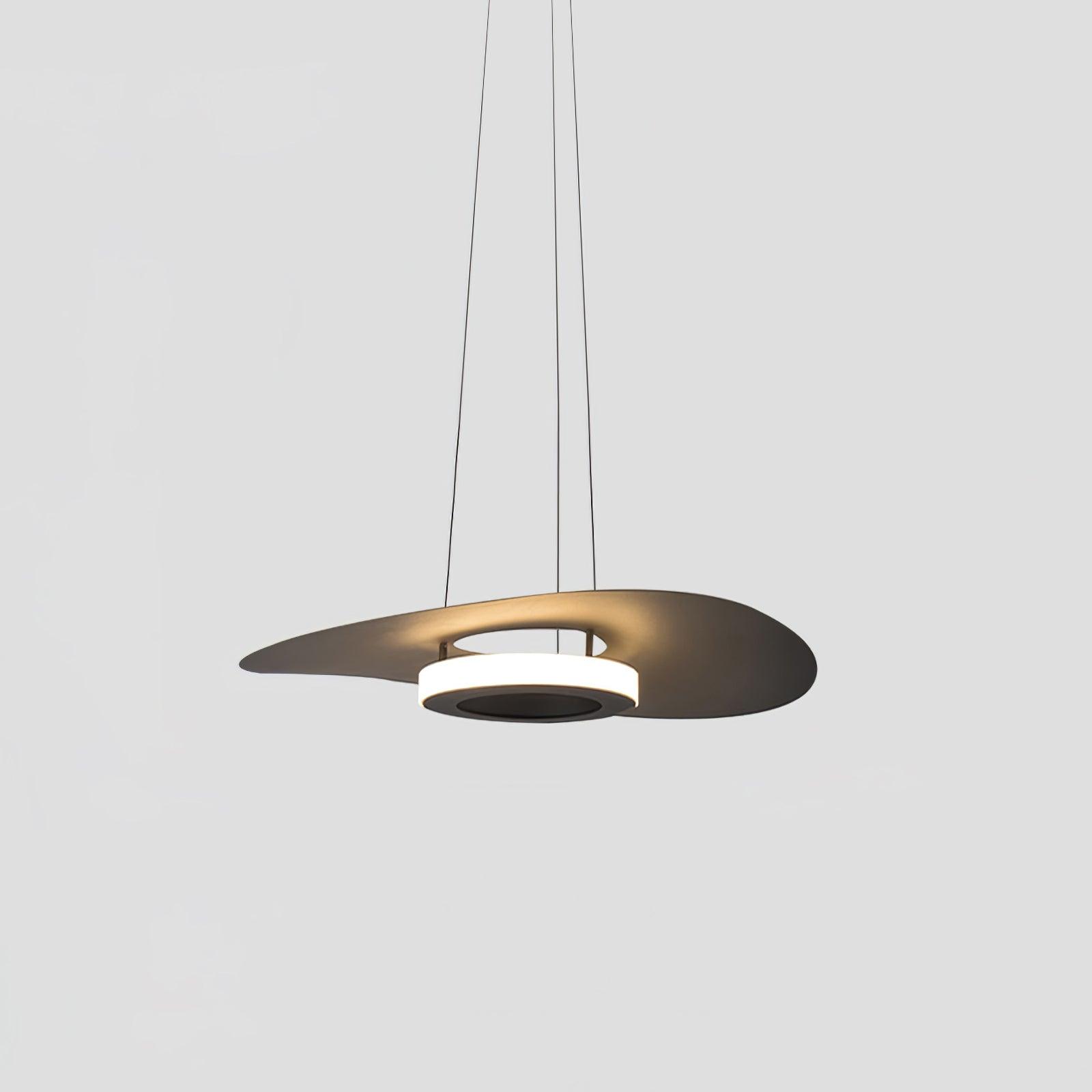 Woka Pendant Lamp Aluminum UFO Ring Minimalist