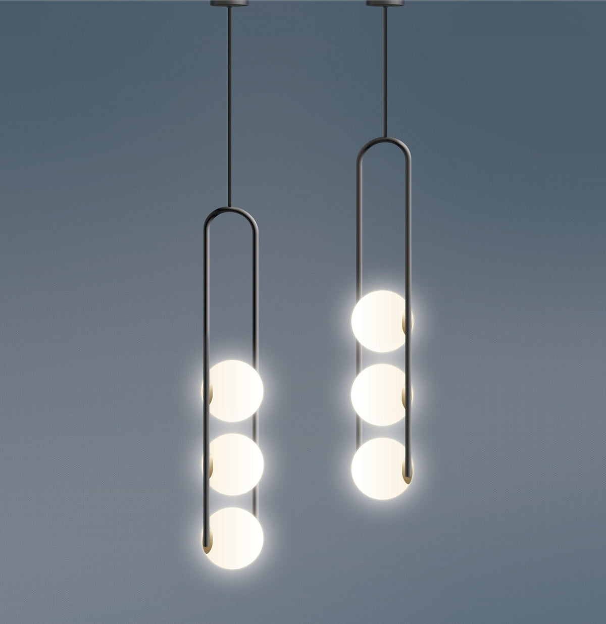 Evelaris Modern Minimalist Nordic Art Glass Pendant Lamp