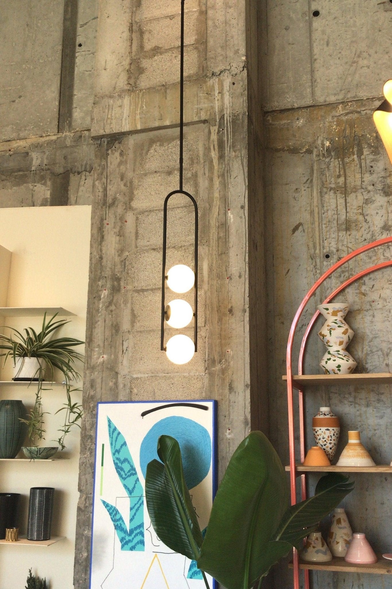 Evelaris Modern Minimalist Nordic Art Glass Pendant Lamp