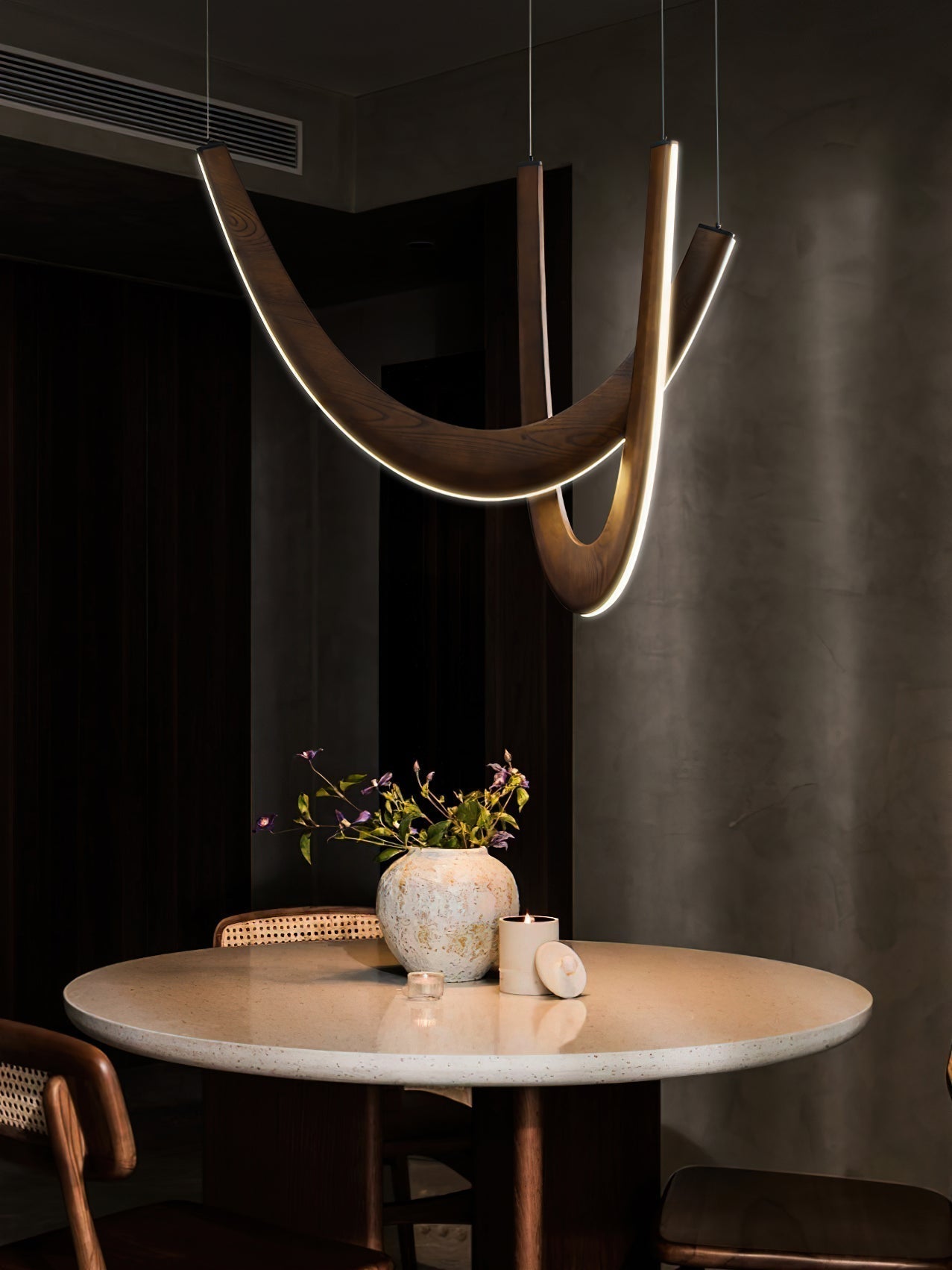 Aldaaine Wooden Pendant Lamp
