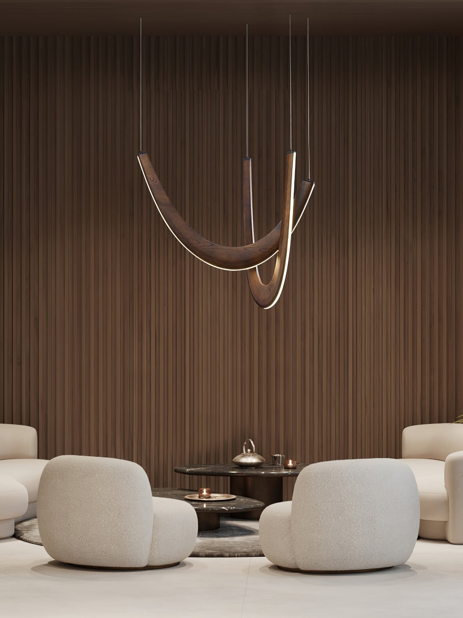 Aldaaine Wooden Pendant Lamp