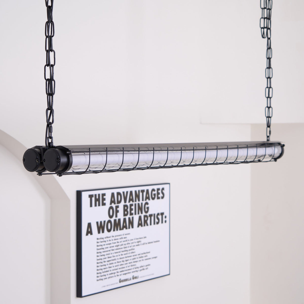 Alaric Industrial Linear Pendant Light
