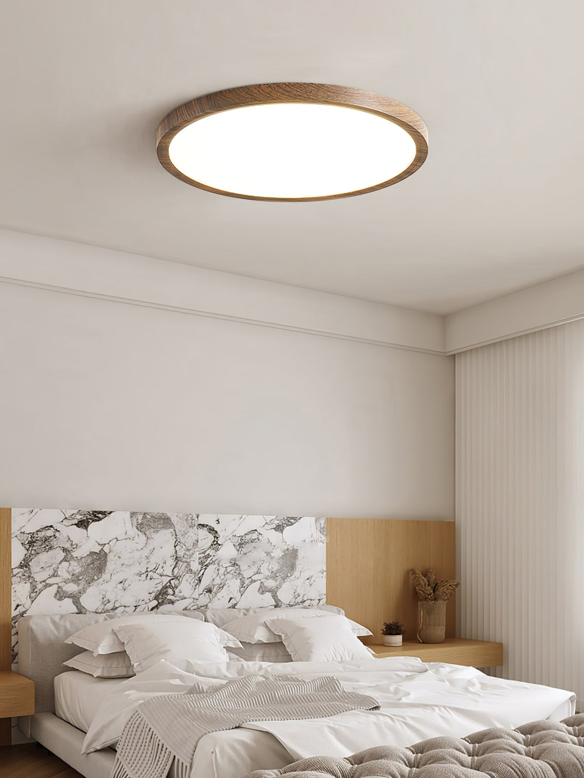Roseborne Ultrathin Round Flush Mount Ceiling Light