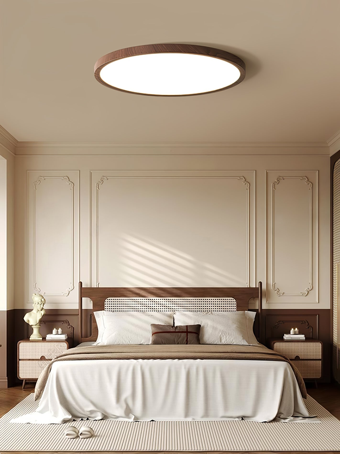Roseborne Ultrathin Round Flush Mount Ceiling Light