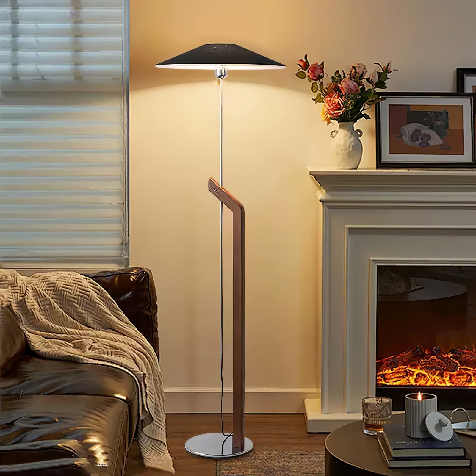 Lumorine Modern Umbrella Floor Lamp