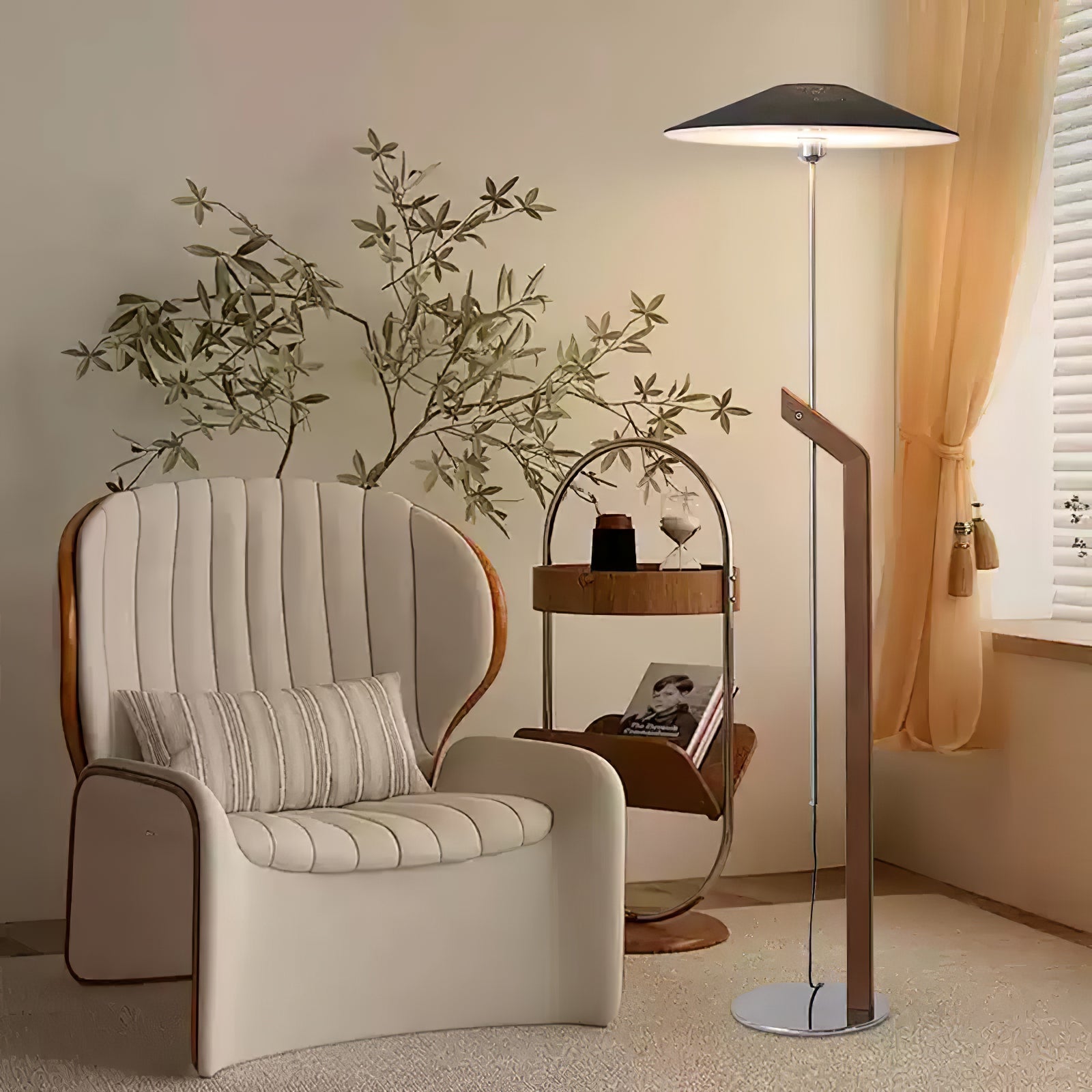 Lumorine Modern Umbrella Floor Lamp