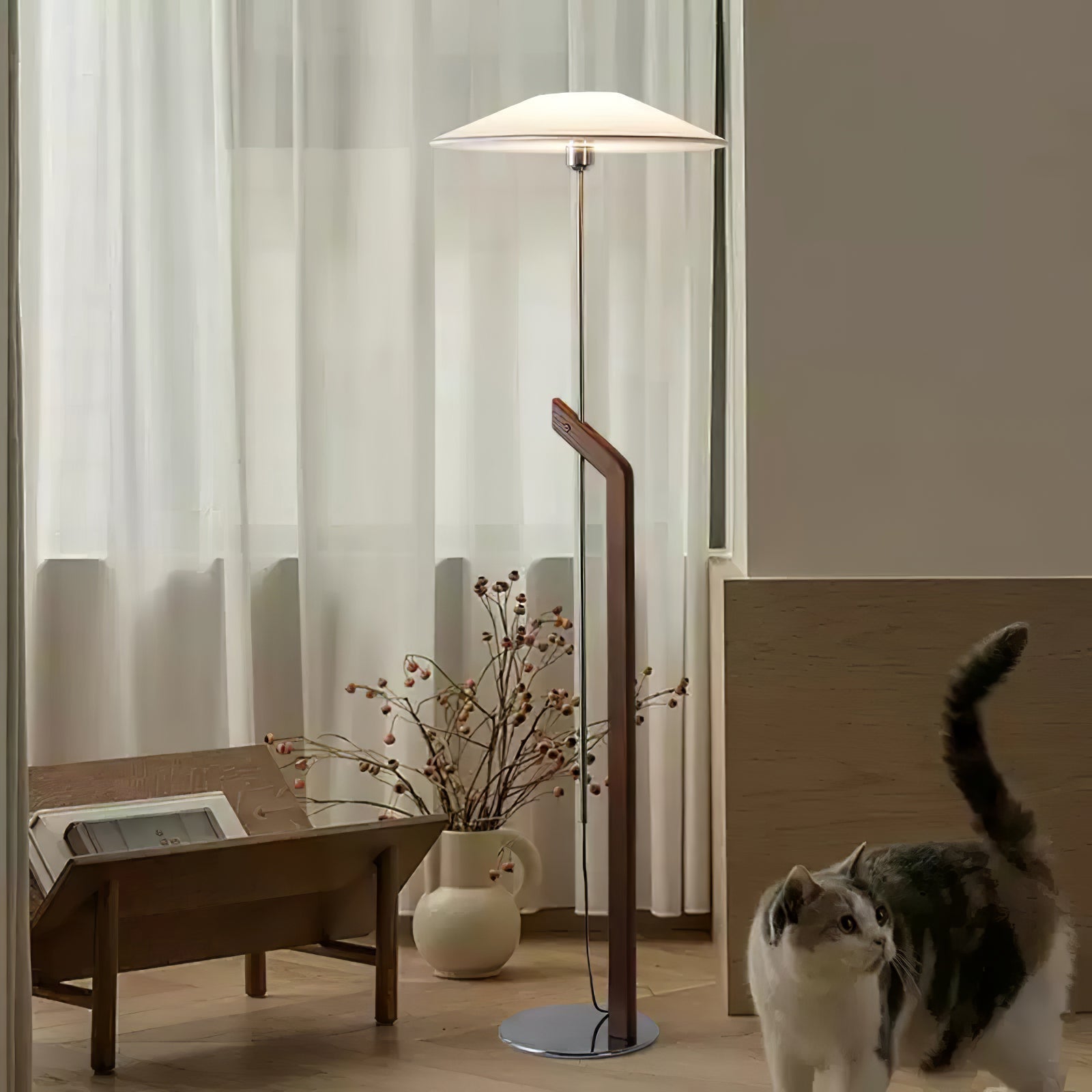 Lumorine Modern Umbrella Floor Lamp