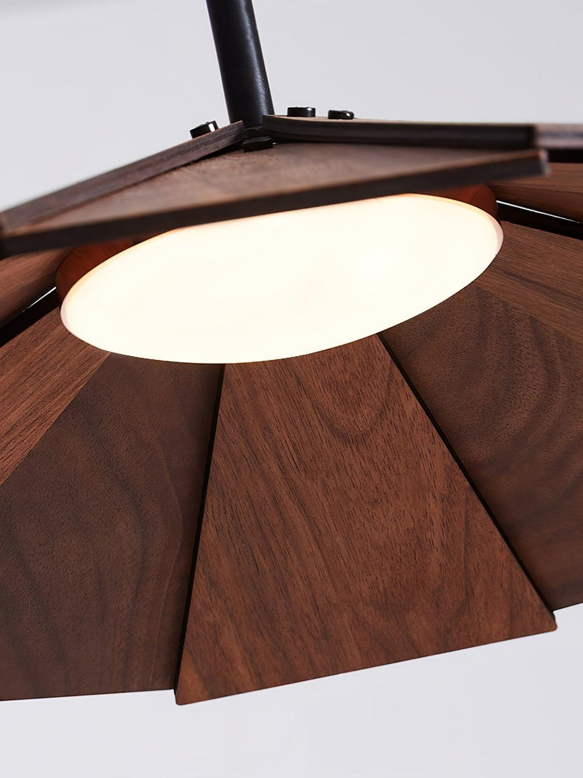 Woodura Umbrella Wooden Pendant Light