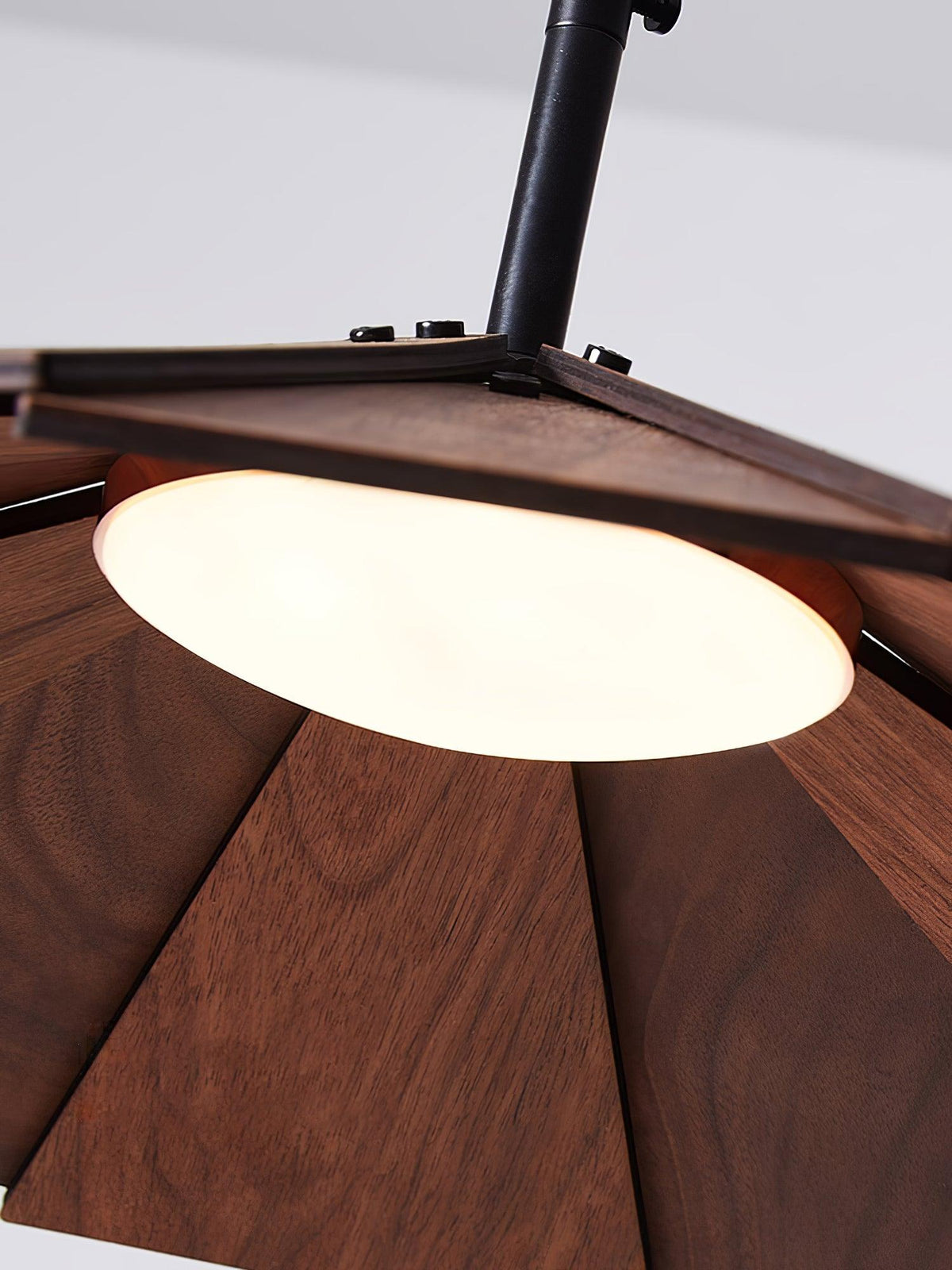 Woodura Umbrella Wooden Pendant Light