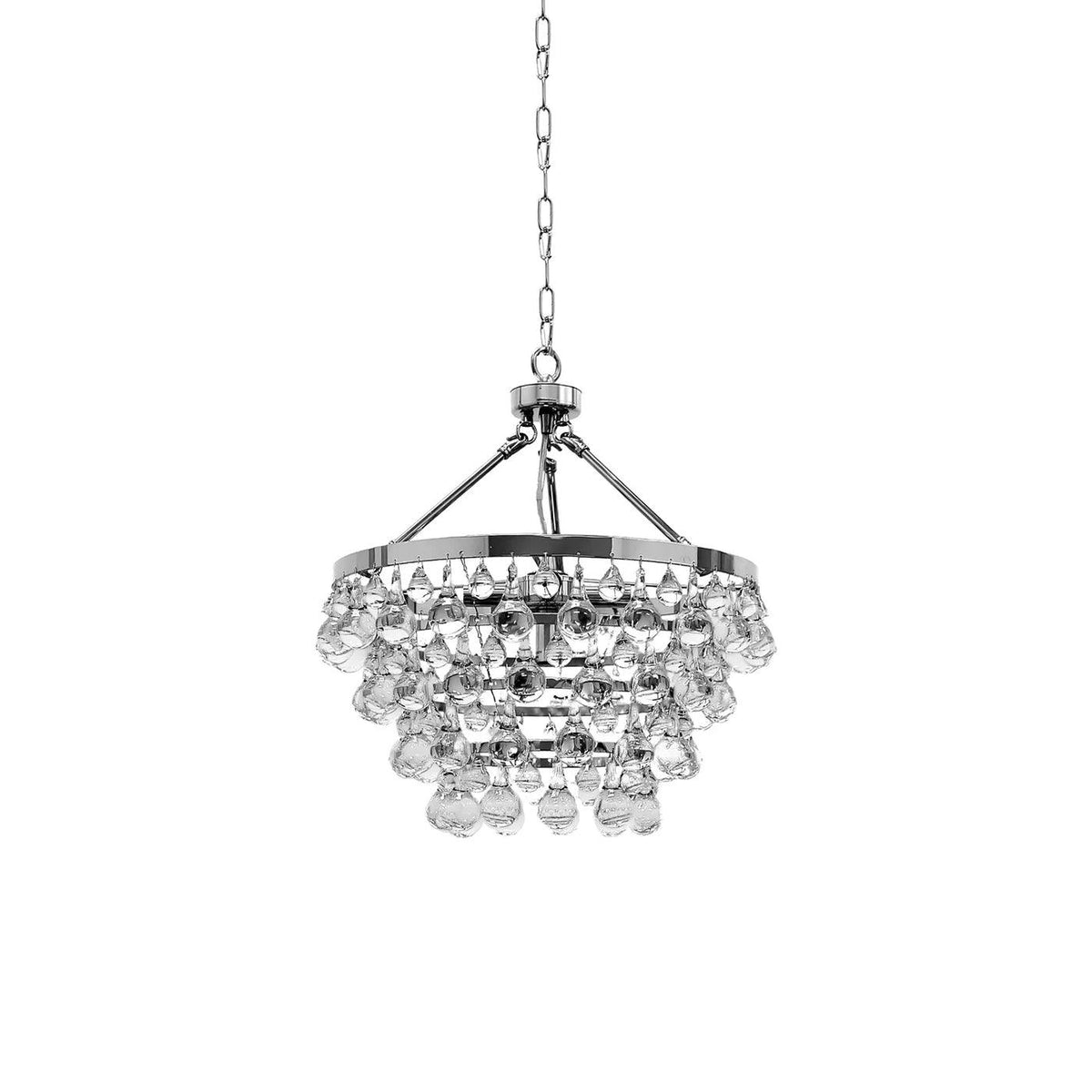 Avelis Postmodern Luxury Unique Tiered Crystal Chandelier