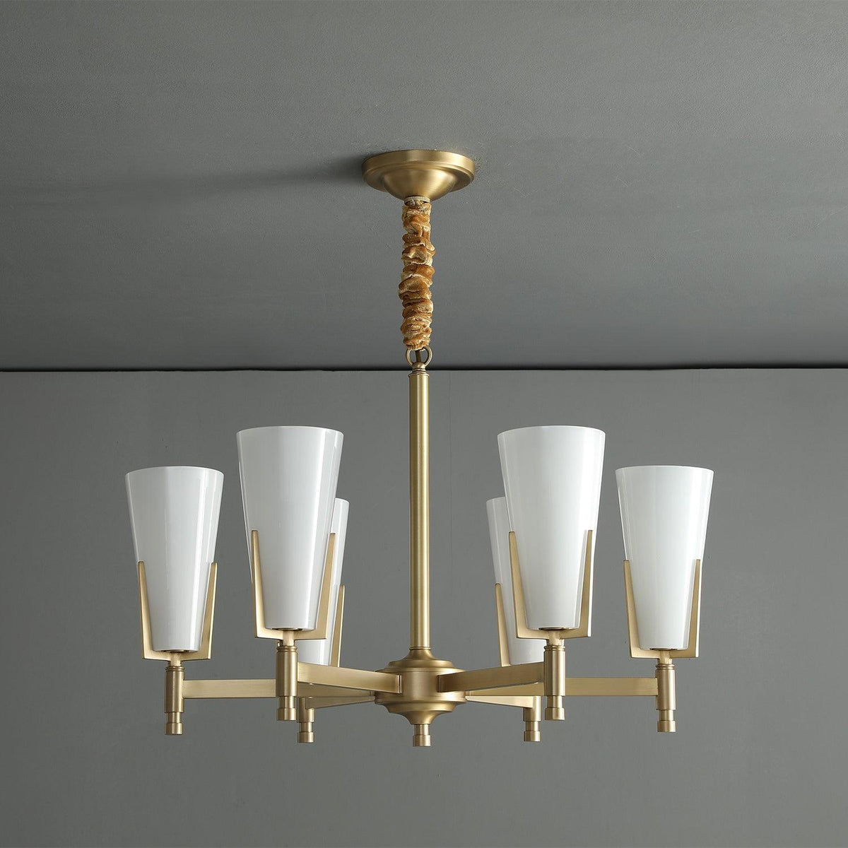 Gleam Luxury Brass Chandelier