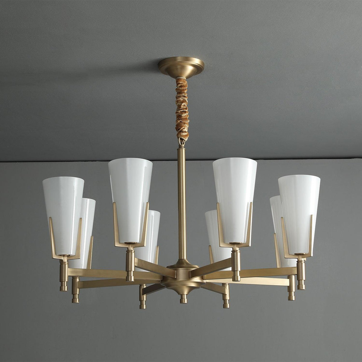 Gleam Luxury Brass Chandelier
