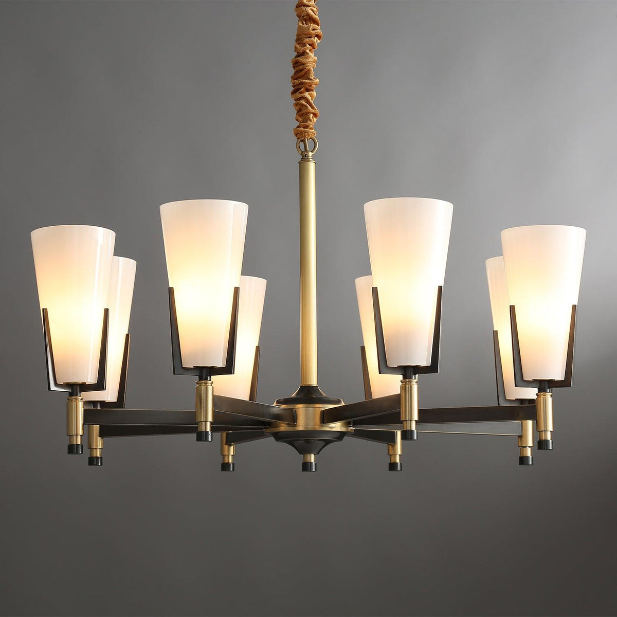 Gleam Luxury Brass Chandelier