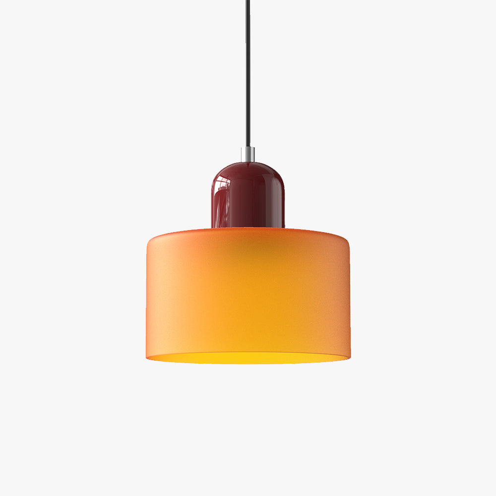 Valentina Modern Glass Kitchen Island Pendant Light - Neutral Decor