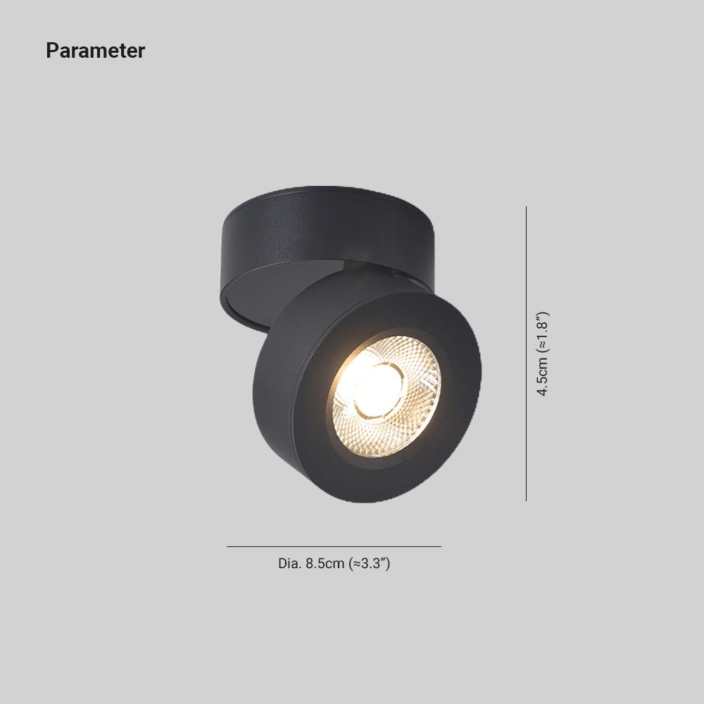 Laurent LED Downlight Round Rotating Adjustable