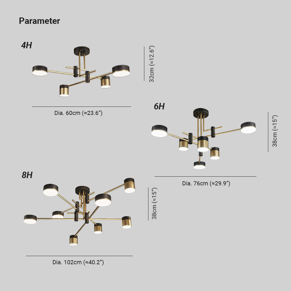 Anora Spider Jewel Chandelier