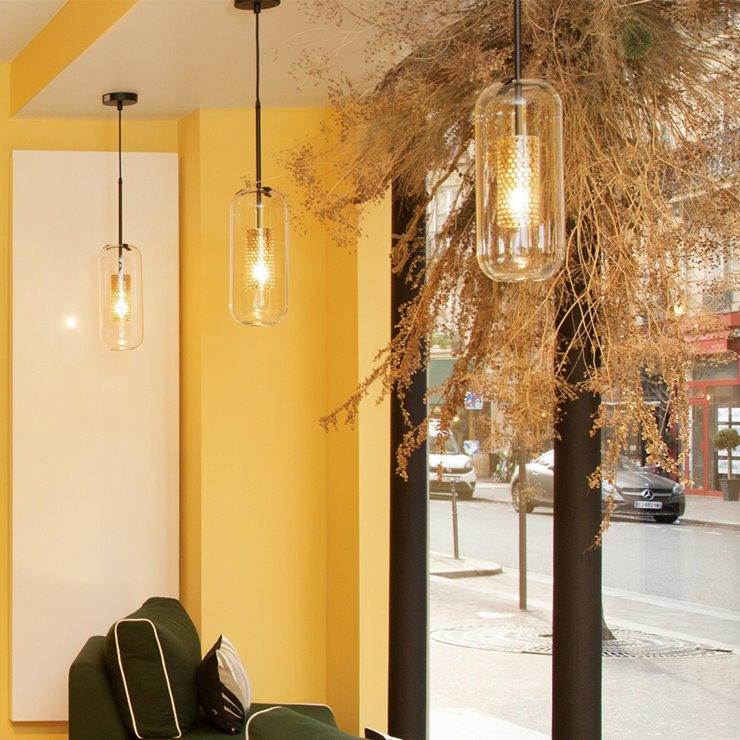 Sypharil Minimalist Glass Pendant Light