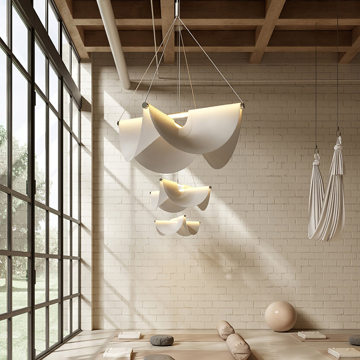 Avenuelle Postmodern Luxury Ribbon Pendant Lamp