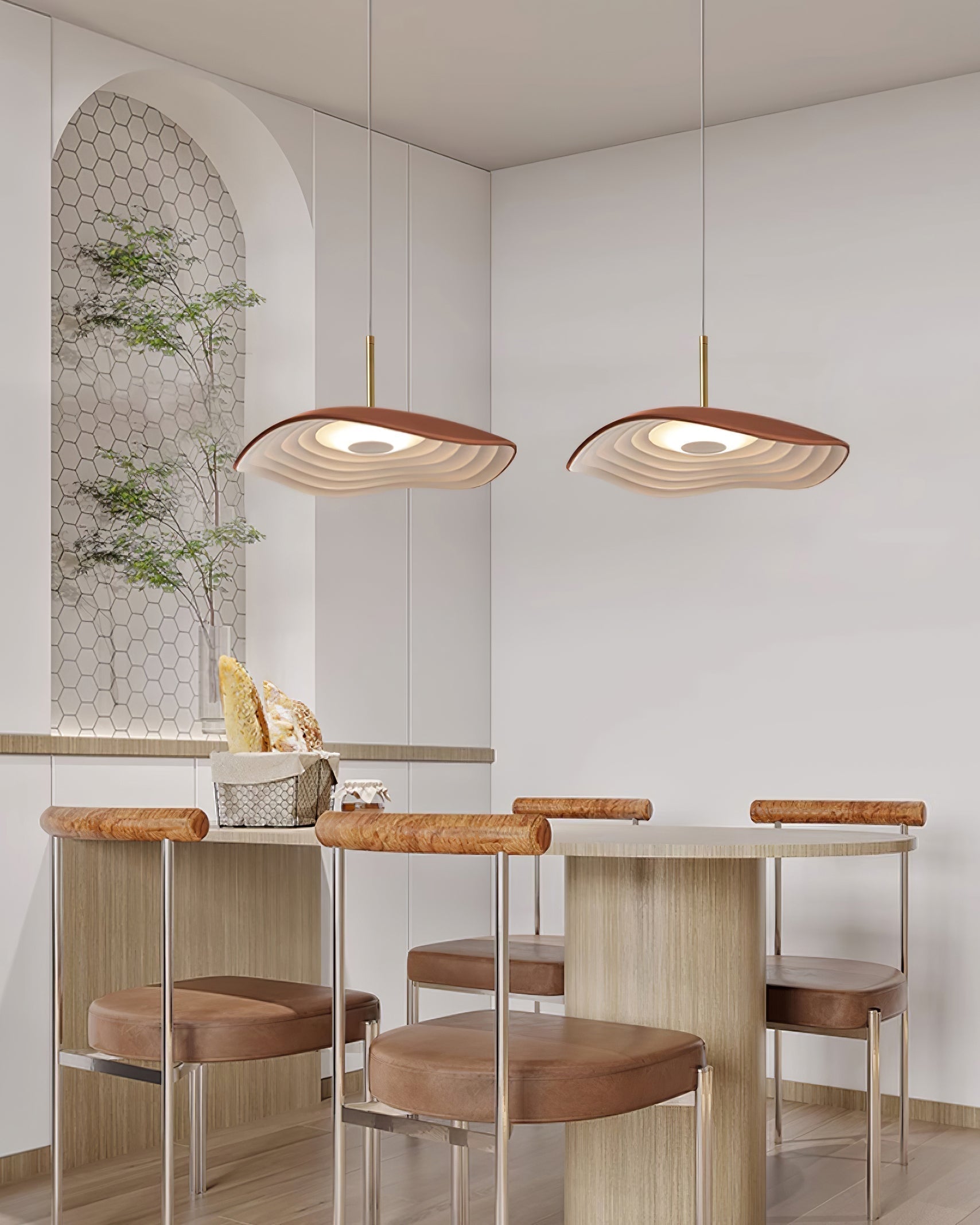 Zynthra Resin Artistic Pendant Lamp