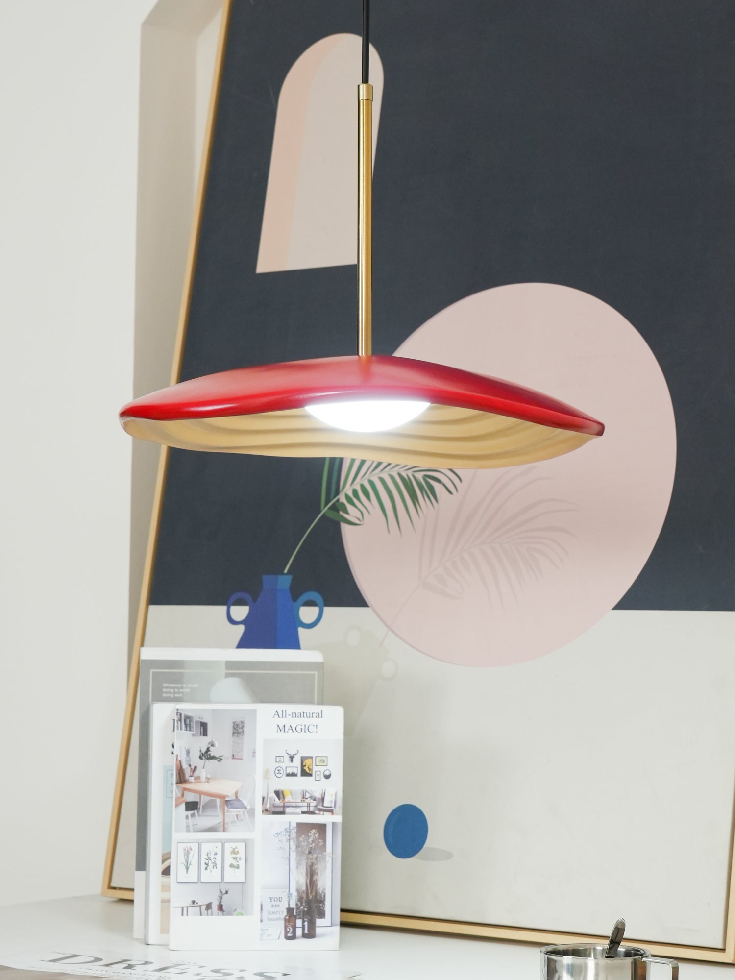 Zynthra Resin Artistic Pendant Lamp