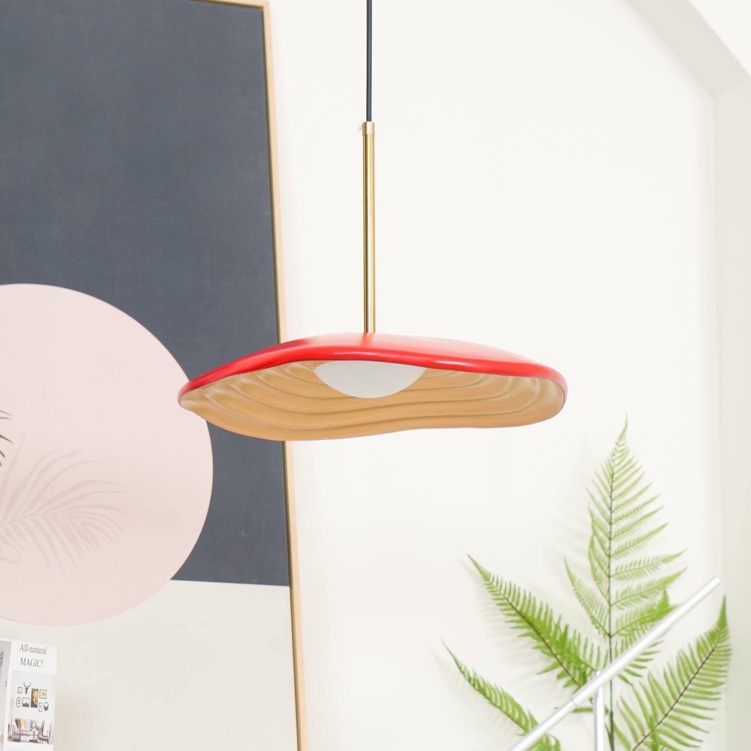 Zynthra Resin Artistic Pendant Lamp