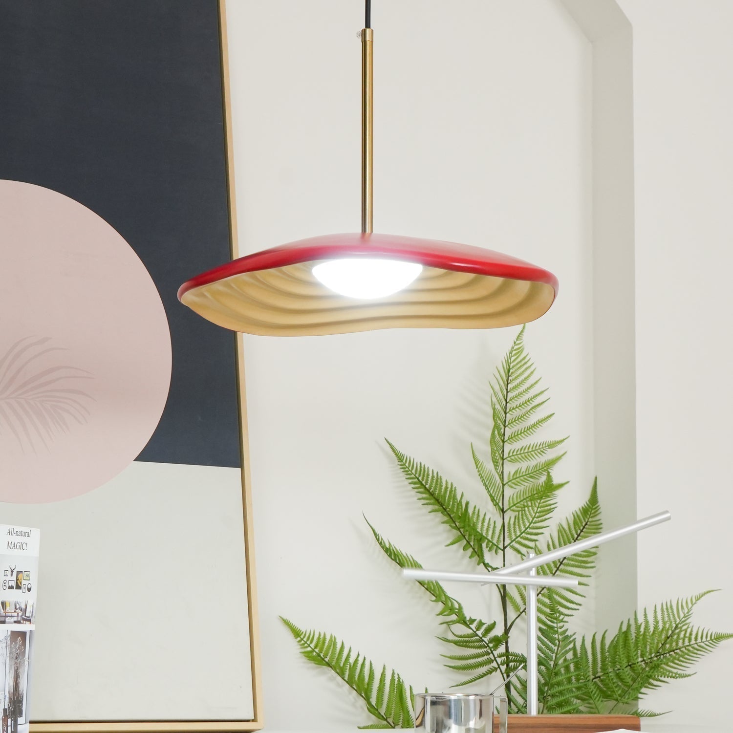 Zynthra Resin Artistic Pendant Lamp